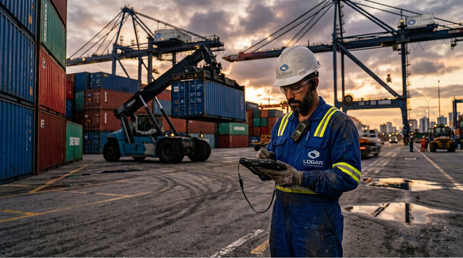 Operação no terminal